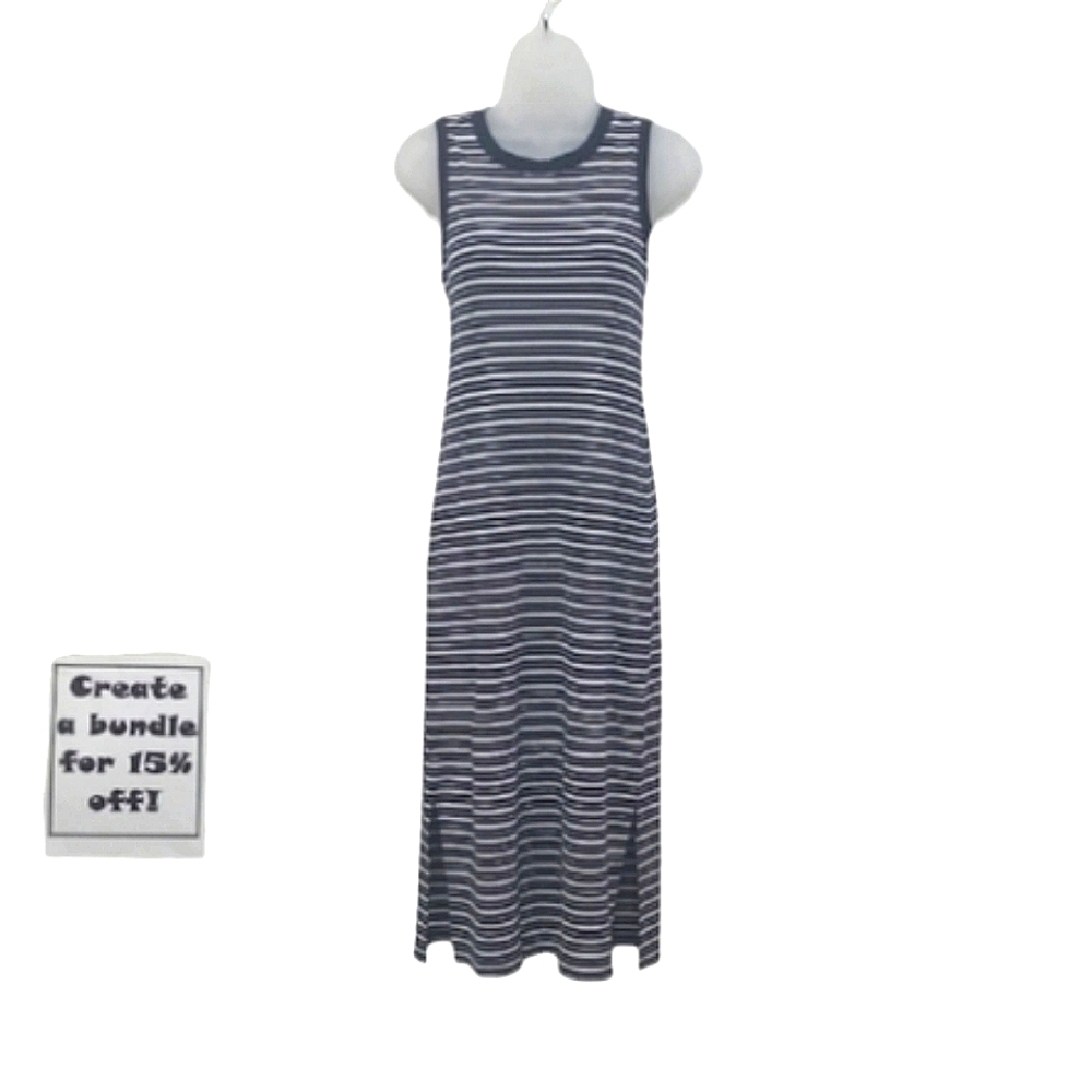 Tommy Hilfiger Midi Sheath Dress Sleeveless Calf Length Bodycon Tank Top Style